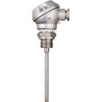 JUMO Screw-in RTD Temperature Probe with Form J Terminal Head