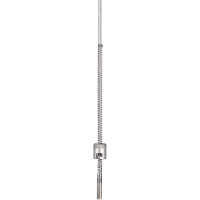 JUMO 2-wire PT100 Sensor, -50C min +350C max, 175mm Probe Length x 8mm Probe Diamete