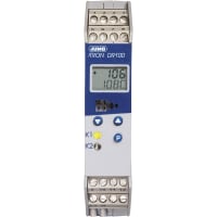 JUMO PID Temperature Controller, 109 x 22.5mm, 2 Output Relay, 20-53 VAC, VDC Supply