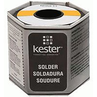 Kester Solder Solder Wire, highly active RA flux, Sn63Pb37, .04 dia, core 3.3%, 1 lb