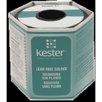 Kester Solder Solder Wire, activated rosin flux, lead-free, .05 dia, core 3.3%, 1 lb