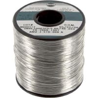 Kester Solder Solder Wire;rosin flux;lead-free;Sn96.5Ag3.0Cu0.5;.02 dia;core 3.3%;1 lb