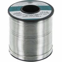 Kester Solder Solder Wire, No-Clean Flux, Lead-Free, Sn96.5Ag3.0Cu0.5, 0.031 dia, Core 2.2%, 1 lb