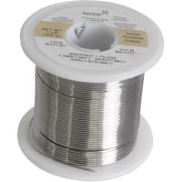 Kester Solder Solder, Sn63Pb37, 0.040 in., Residue Flux for Cored Solder Wire, 1 lbs.