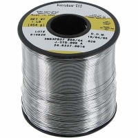 Kester Solder Wire, Solder, Sn63Pb37, 0.020 in., Flux-Cored Solder Wire, 1 lbs.