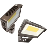 Keystone Technologies General Purpose LED Flood Light, Compact, 100W, 400W Equiv, 13400 Lumens, Bronze