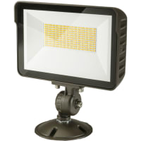 Keystone Technologies General Purpose LED Flood Light, Compact, 15W, 70W Equiv., 2100 Lumens, Bronze