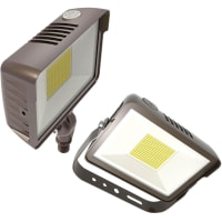 Keystone Technologies General Purpose LED Flood Light, Compact, 35W, 150-175 Equiv., 4900 Lumens, Bron