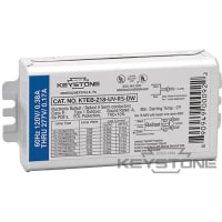 Keystone Technologies 1 or 2 Lite 18W 4-Pin CFL, No Studs No Leads