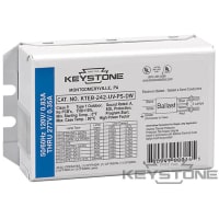 Keystone Technologies 1 or 2 Lite 42W 4-Pin CFL, No Studs No Leads