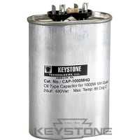 Keystone Technologies Capacitor for 1000W MH, 24uF, 480V, Oil Filled