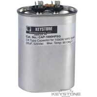 Keystone Technologies Capacitor for 1000W HPS, 26uF, 525V, Oil Filled