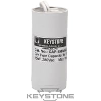 Keystone Technologies Capacitor for 150W MH Quad, 16uF, 280V, Dry Film