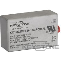 Keystone Technologies 60W Transformer, 12V Output, With Input & Output cable