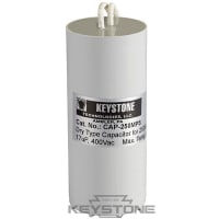 Keystone Technologies Capacitor for 250W Pulse Start MH, 17uF, 400V, Dry Film