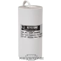 Keystone Technologies Capacitor for 350W Pulse Start MH, 22.5uF, 345V, Dry Film