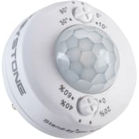 Keystone Technologies Smart Port PIR Occ Sensor; On/Off with Adj. Standby Dimming Level, 