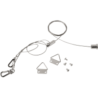 Keystone Technologies Cable Hanging Kit for LED Panel Lights, Includes 3 Cable Sets, Mounting Hardwar