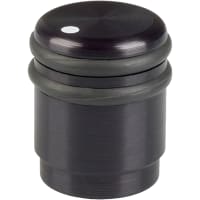 Kilo International Knob, 0.25 in., 0.500 in., 0.375, 0.625 in., Black Matte