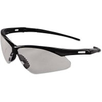 Kimberly-Clark Professional KleenGuard V30 Nemesis Safety Glasses, Clear Anti-Fog Lens, Blk Frame, 12 Pairs