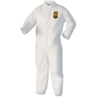 Kimberly-Clark Professional KleenGuardA40 Liquid & Particle Protection Coveralls, REFLEX Design, WT, XL, 25