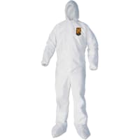 Kimberly-Clark Professional Kleenguard A40 Coverall, X-Large, White, 25 Coveralls