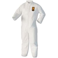 Kimberly-Clark Professional Liquid And Particle Protection Coverall, L, White, A40 Series