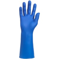 Kimberly-Clark Professional Solvent Gloves, Textured Fingertips, KleenGuard G29, Blue, 2XL, PK of 50