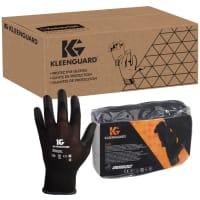 Kimberly-Clark Professional KleenGuard, G40 Multi-Purpose Gloves, Polyurethane, Small, Black, PK of 12