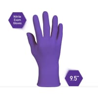 Kimberly-Clark Professional Nitrile Exam Gloves, Purple, Kimberly-Clark, Size Large, 100 per Box