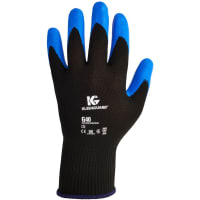 Kimberly-Clark Professional Multi-Purpose Gloves, KleenGuard G40, Blue/Black, Medium, 12 Pairs per Bag, 5/C