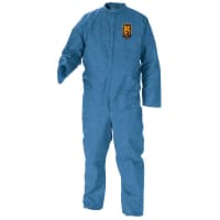 Kimberly-Clark Professional Coveralls, Blue Denim, Zipper Front, KleenGuard A20, 4XL, 20 per PK