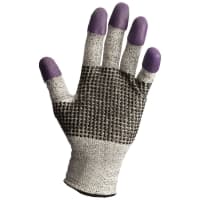 Kimberly-Clark Professional Nitrile Cut-Resistant Gloves, Dual Grip, KleenGuard G60, Purple, Small, 12 Pair