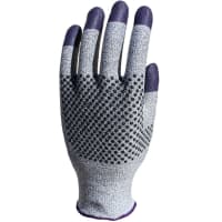 Kimberly-Clark Professional Nitrile Cut-Resistant Glove, Dual Grip, KleenGuard G60, Purple, Large, 1PR