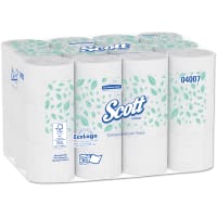 Kimberly-Clark Professional Scott Coreless Standard 2-Ply Toilet Paper Rolls, 36 Rolls