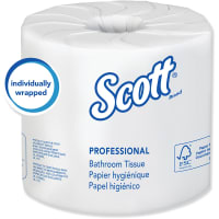 Kimberly-Clark Professional Scott Standard Bathroom Tissue, 2-Ply, 506 Sheets/Roll, 80/Carton