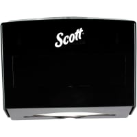 Kimberly-Clark Professional Paper Towel Dispenser, Scott Pro, Scottfold, Black, Compact, 10.75 x 9.0 x 4.75