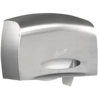 Kimberly-Clark Professional Scott Pro Jumbo Roll Coreless Toilet Paper Dispenser, Stainless, 1 Roll