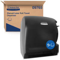 Kimberly-Clark Professional Kimberly-Clark Professional, Hard Roll Towel Dispenser, Push Lever, Smoke