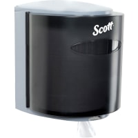 Kimberly-Clark Professional Scott Essential Roll Control, Center-Pull Towel System Dispenser, Smoke