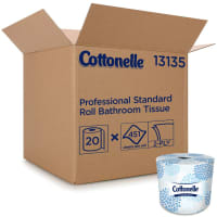 Kimberly-Clark Professional Cottonelle Professional Standard Roll Toilet Paper, 2 Ply, White, 20/CT