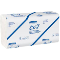 Kimberly-Clark Professional Low Wet Strength Towels, Scott Essential. White, 175 per PK, 25pks/BX