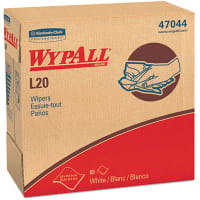 Kimberly-Clark Professional Wipers Multi-Ply, Pop-Up Box, WypAll L20, White, 88 per PK, 10/CT