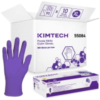 Kimberly-Clark Professional Nitrile Exam Gloves, Purple, Kimberly-Clark, XL, 90 per BX, 10bx/BX