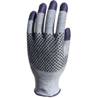 Kimberly-Clark Professional Nitrile Cut-Resistant Glove, Dual Grip, KleenGuard G60, Purple, XL, 12 Pairs