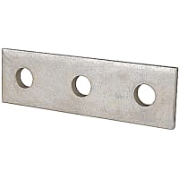 Kindorf by ABB Connector Three Hole Plate, Length 4-1/2", Width 1-1/2", Steel