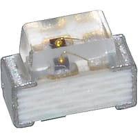 Kingbright APA1606QBC/D Blue LED, 465 nm 1605 (0602) Clear, Rectangle Lens SMD package