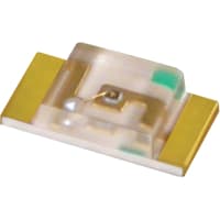 Kingbright APT3216SGC Green LED, 568 nm 3216 (1206) Clear, Rectangle Lens SMD package