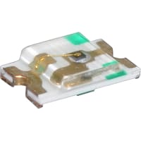 Kingbright LEDs 2x1.25mm 0805 Surface Mount SMD 300mcd Green with Clear Lens