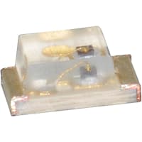 Kingbright APT1608SECK Orange LED, 601 nm 1608 (0603) Clear, Rectangle Lens SMD package